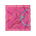 Rådhus Silketørklæde — Intens rosa