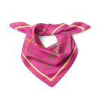 Rådhus Silketørklæde — Intens rosa